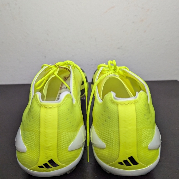 Men\'s Adidas X Crazyfast+ FG Soccer Cleats / Solar Yellow / IE2375 / Size 13 main image 4